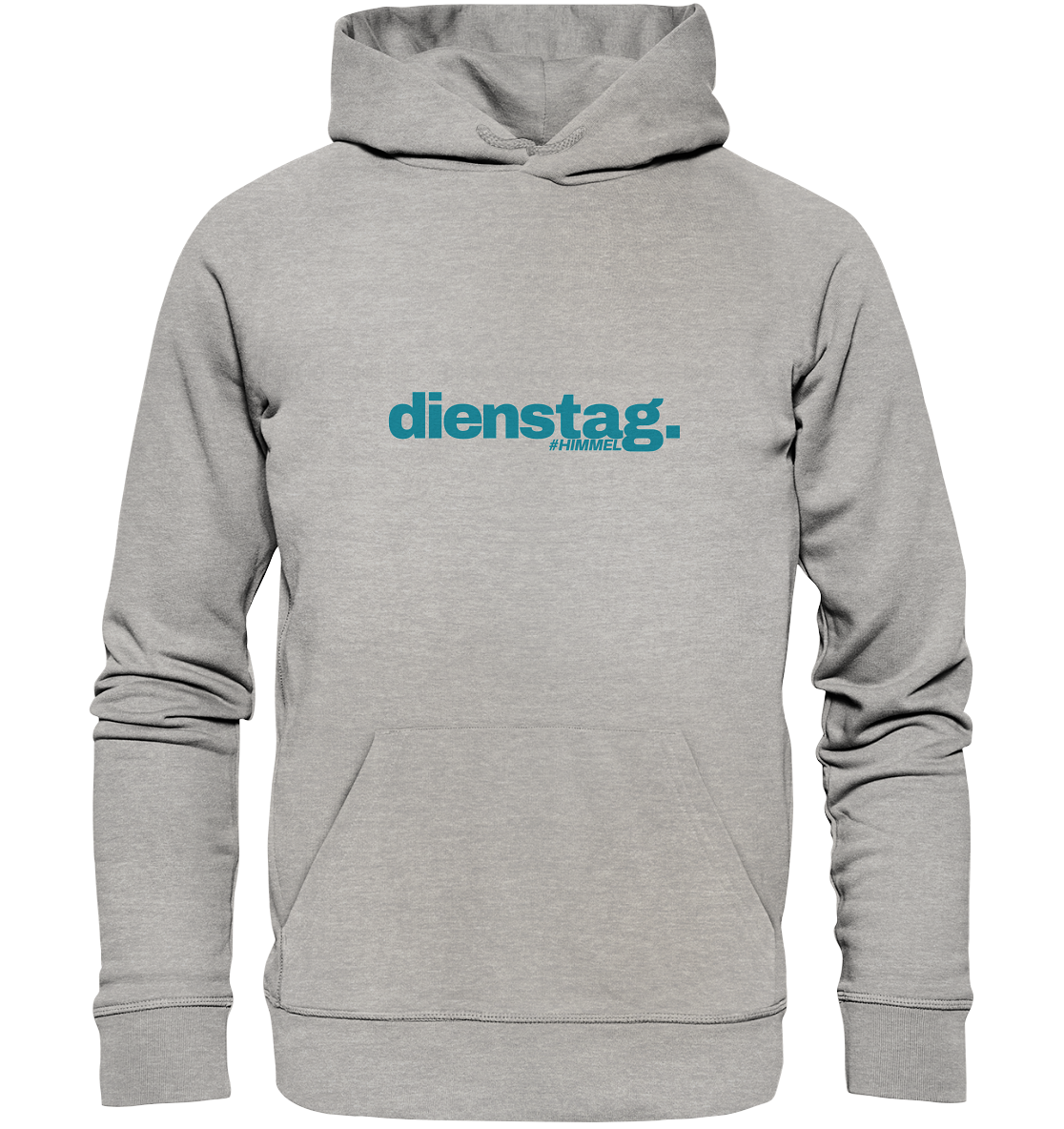 T-Shirt "Dienstag" - #Himmel - Organic Hoodie