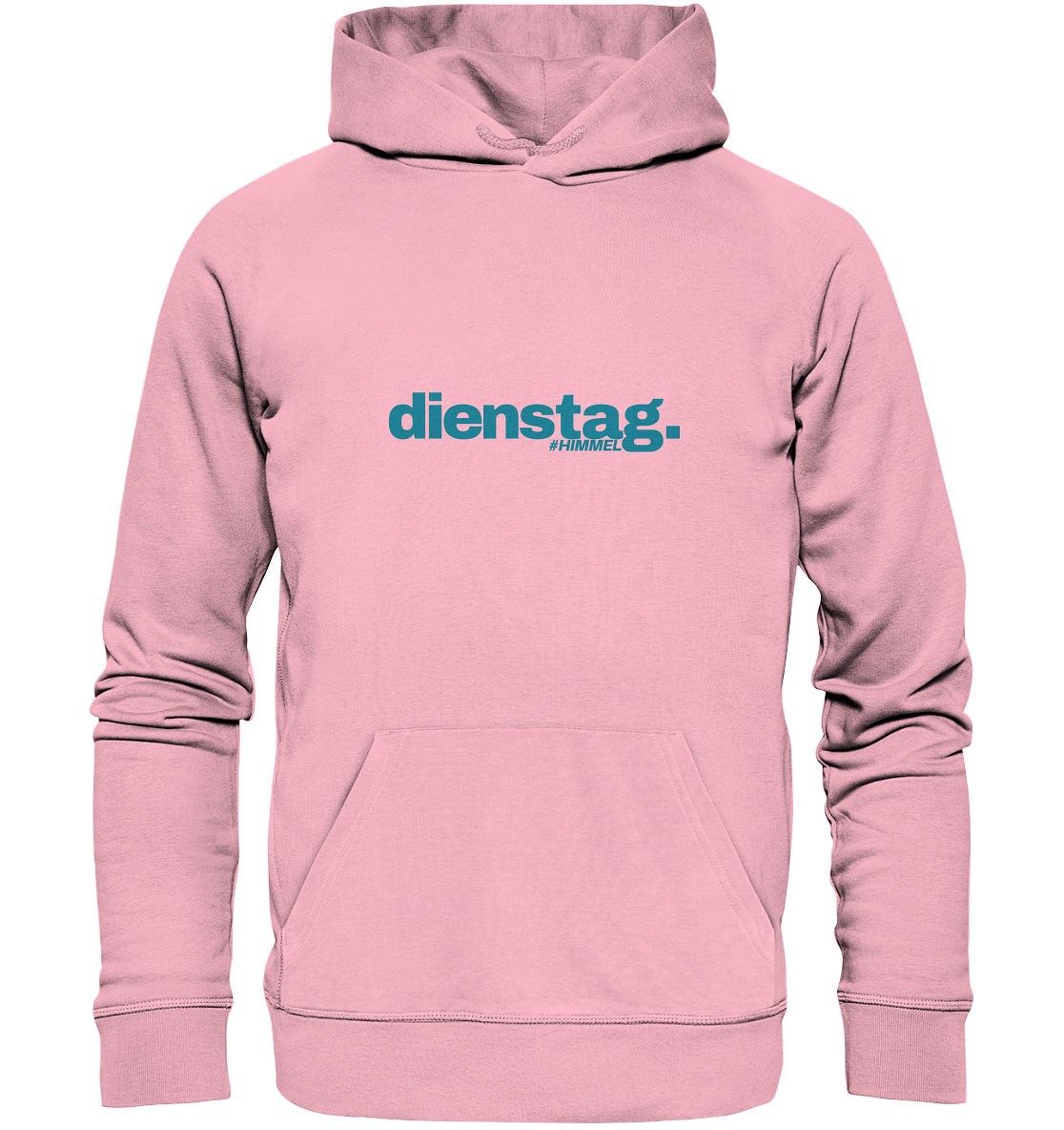 T-Shirt "Dienstag" - #Himmel - Organic Hoodie