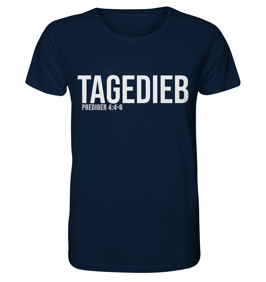 TAGEDIEB - weiß auf bunt - Organic Shirt - Organic Shirt