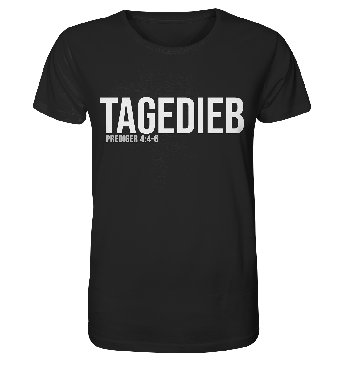 TAGEDIEB - weiß auf bunt - Organic Shirt - Organic Shirt